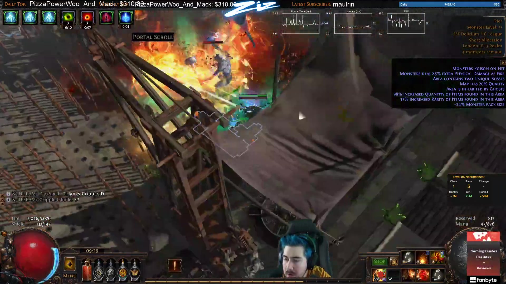 【Zizaran】流亡黯道3.10 蓝毛RIP集锦
